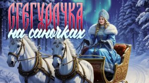 Песни нейросети. Снегурочка на саночках - НейроНочка
