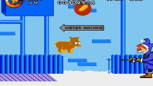 Virtual Bart (1994) [Sega Mega Drive] смотреть онлайн