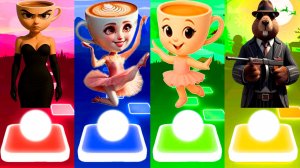 БАЛЕРИНА КАПУЧИНО 🆚 БАЛЕРИНА КАПУЧИНО 🆚 БАЛЕРИНА КАПУЧИНО 🆚 БОБРИТО БАНДИТО | Tiles Hop №322