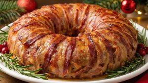 Это просто БОМБА! Шикарный Мясной Венок НА НОВЫЙ ГОД 2026! Мясная закуска НА НОВЫЙ ГОД