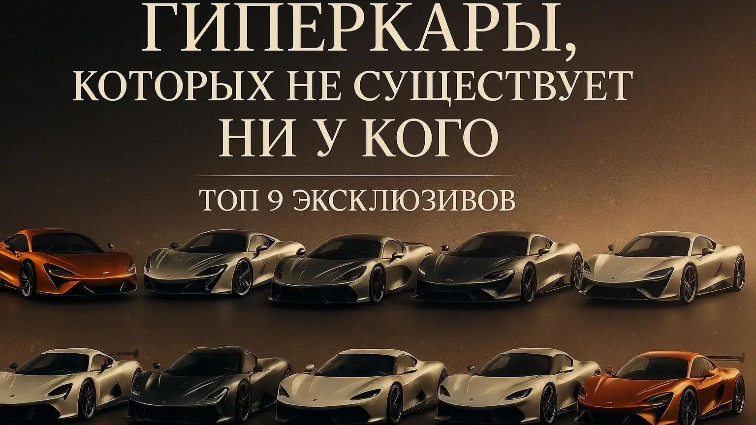 (КЛИП) САМЫЕ РЕДКИЕ ГИПЕРКАРЫ Мира смотреть онлайн