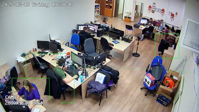 Пример записи Камера видеонаблюдения IP 5Мп Ps-Link BMV4X50IP смотреть онлайн