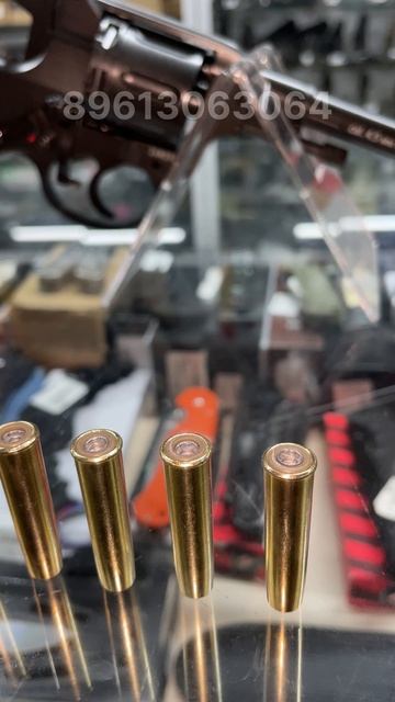 Пневматический револьвер Borner NGT-P пулевой (Black)