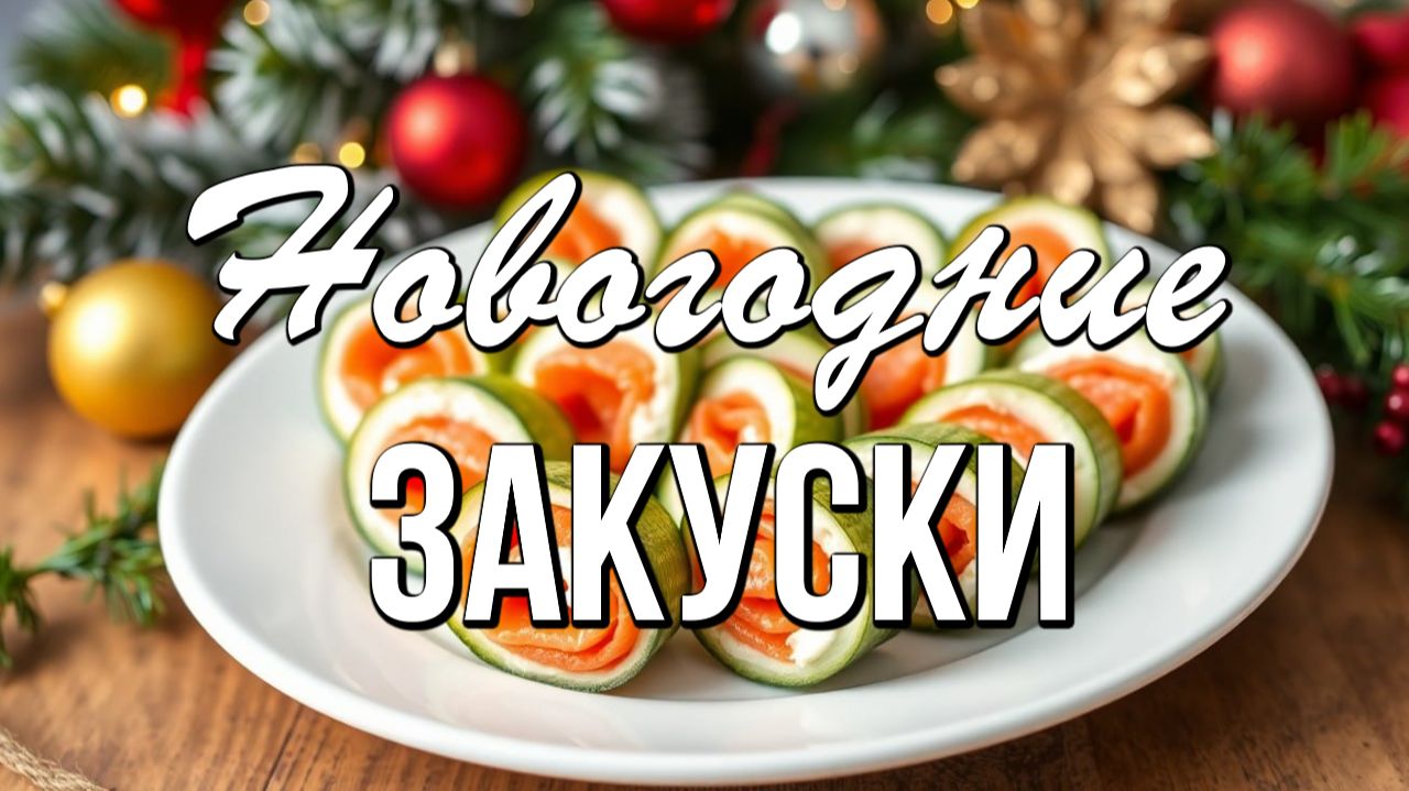 🔥 Новогодние закуски на любой вкус - ярко и празднично смотреть онлайн