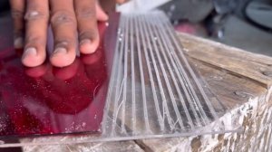 Ремонт заднего фонаря автомобиля. Пакистан