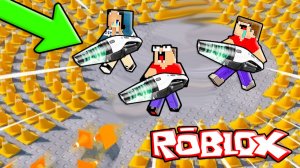 2 НУБА И ДЕВУШКА ПРО УБИРАЮТСЯ НА МУСОРКЕ С ПЫЛЕСОСАМИ В РОБЛОКС