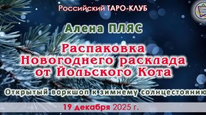 Йоль – зимнее солнцестояние. Из цикла «Колесо года». Алена ПЛЯС