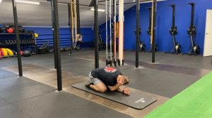 Мобилзация грудного отдела сидя на пятках