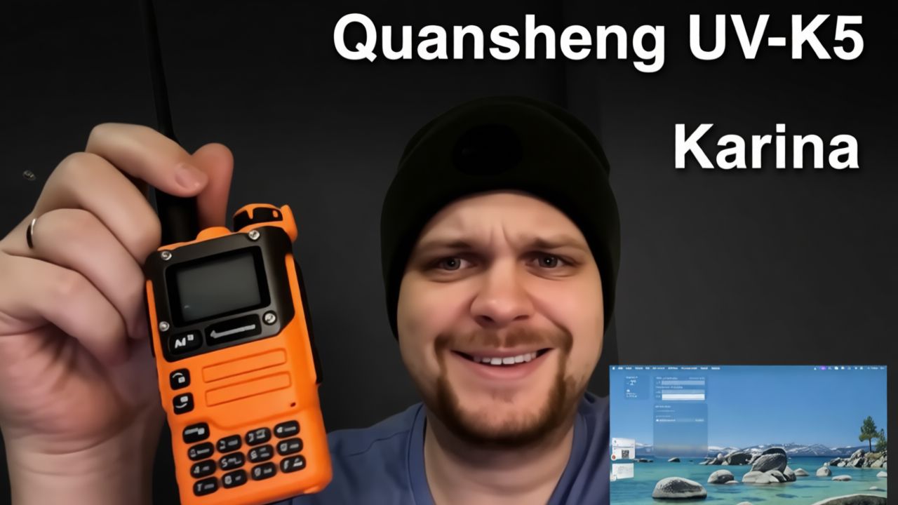 Прошиваем Quansheng UV-K5 на Karina смотреть онлайн