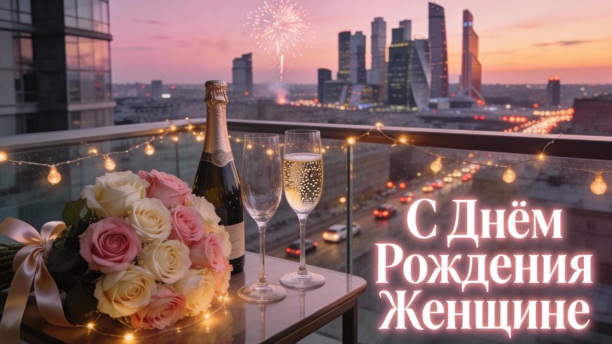 Нежное Поздравление с Днем Рождения Женщине – Музыкальная Открытка