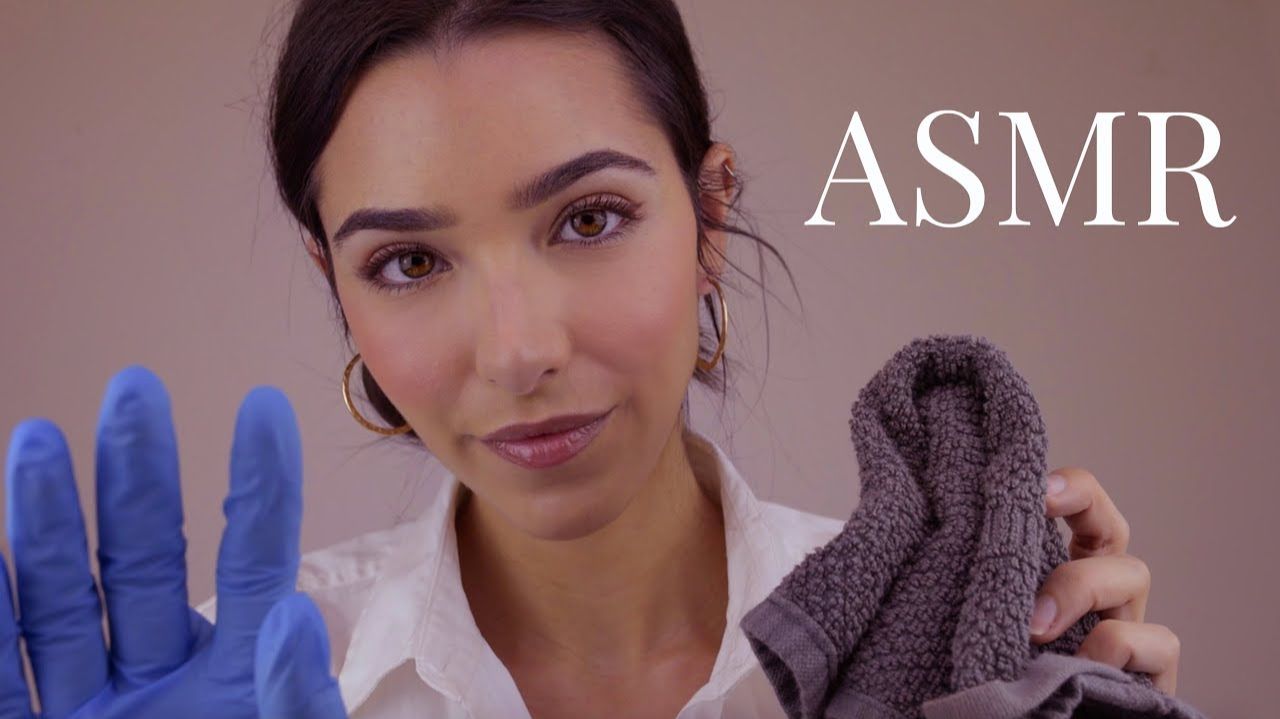 ASMR Relaxing Spa Skin Treatment & Facial смотреть онлайн