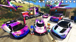 Я УГНАЛ ГАЛАКТИЧЕСКИЕ КОСМО ТАЧКИ С СОНИКОМ ИЗ РЕАЛЬНОЙ ЖИЗНИ В ГТА 5