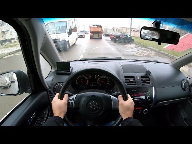 2011 Suzuki SX4 POV TEST DRIVE смотреть онлайн