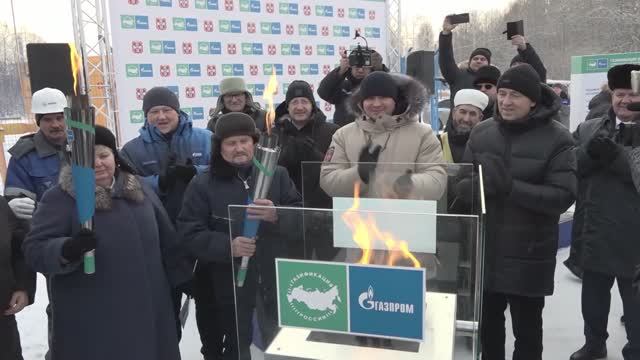 Губернатор Виталий Хоценко дал старт подаче сетевого газа в три северных района Омской области