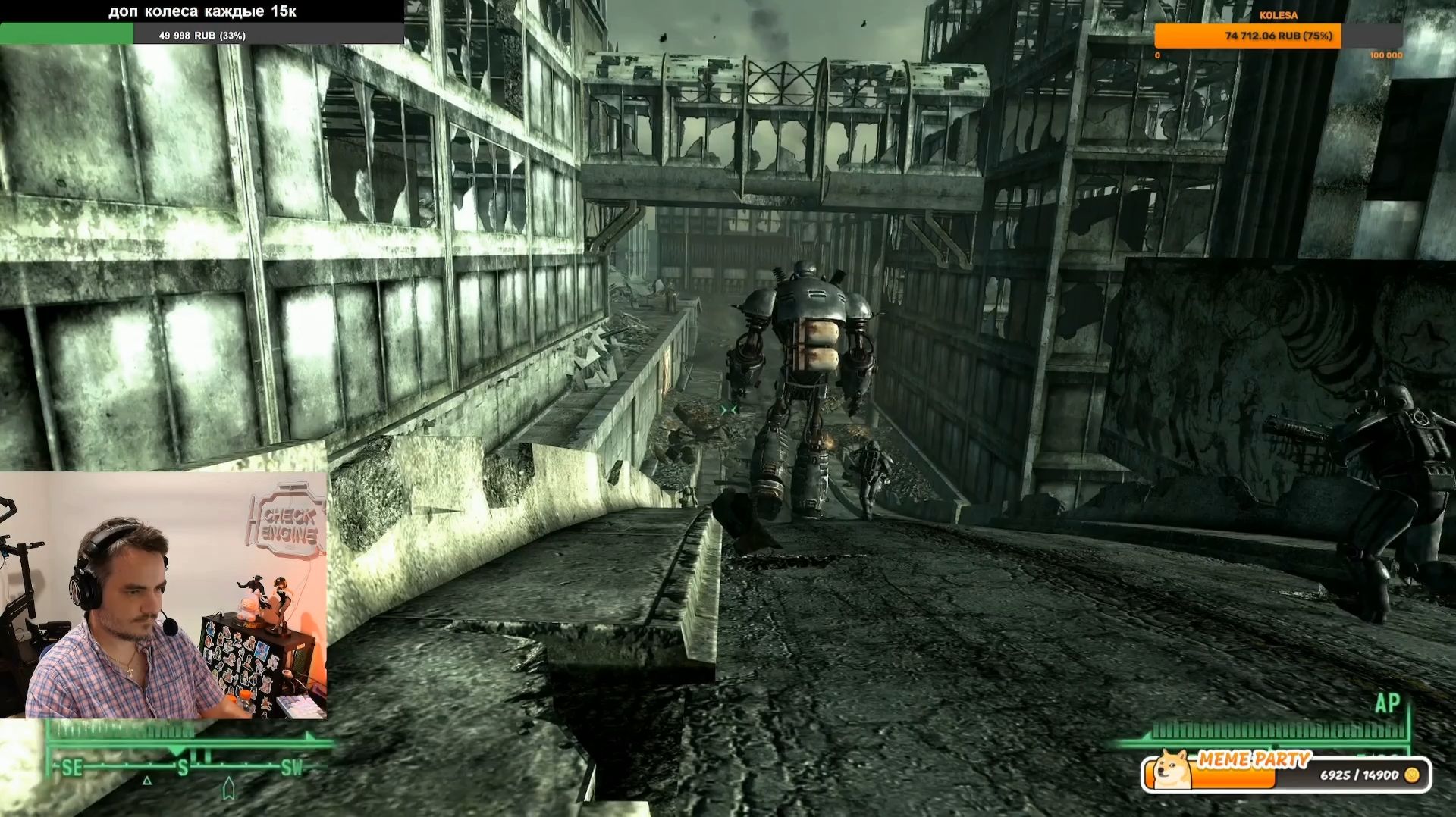 Maddyson - проходит Fallout 3 #3 смотреть онлайн