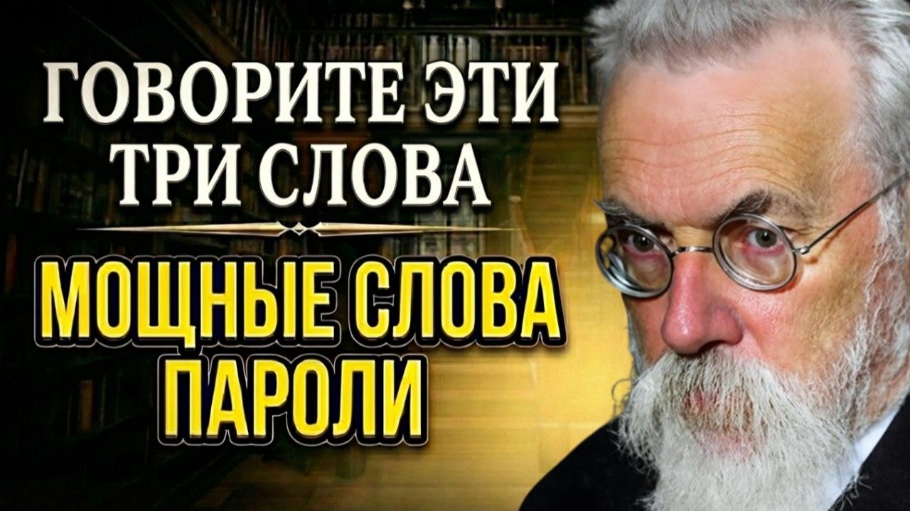 РАБОТАЕТ с Первого РАЗА на 100%! Великий ВЕРНАДСКИЙ - ГОВОРИ Эти Слова и Жизнь ИЗМЕНИТСЯ к ЛУЧШЕМУ смотреть онлайн
