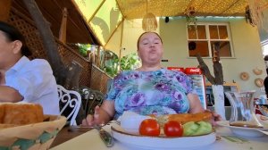 ТУРЕЦКИЙ ЗАВТРАК С ЧУДЕСНЫМ ВИДОМ И @ElenaZybenkova В СВОЁМ РЕПЕРТУАРЕ АЛАНЬЯ ТУРЦИЯ