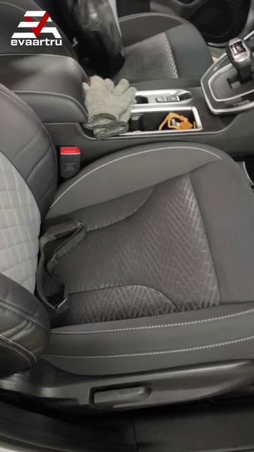Установка чехлов от фабрики Автопилот на автомобиль: Haval M6. смотреть онлайн