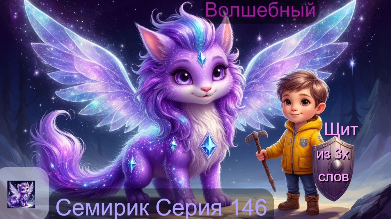 СЕРИЯ 146 СКАЗКА О ТОМ, КАК СЕМИРИК НАУЧИЛ ВИТЮ ЗАЩИТНОМУ СЛОВЕСНОМУ ЩИТУ