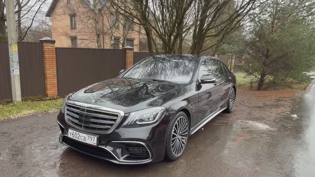 Mercedes s - klass w222 3.0 Diesel в образцовом состоянии смотреть онлайн