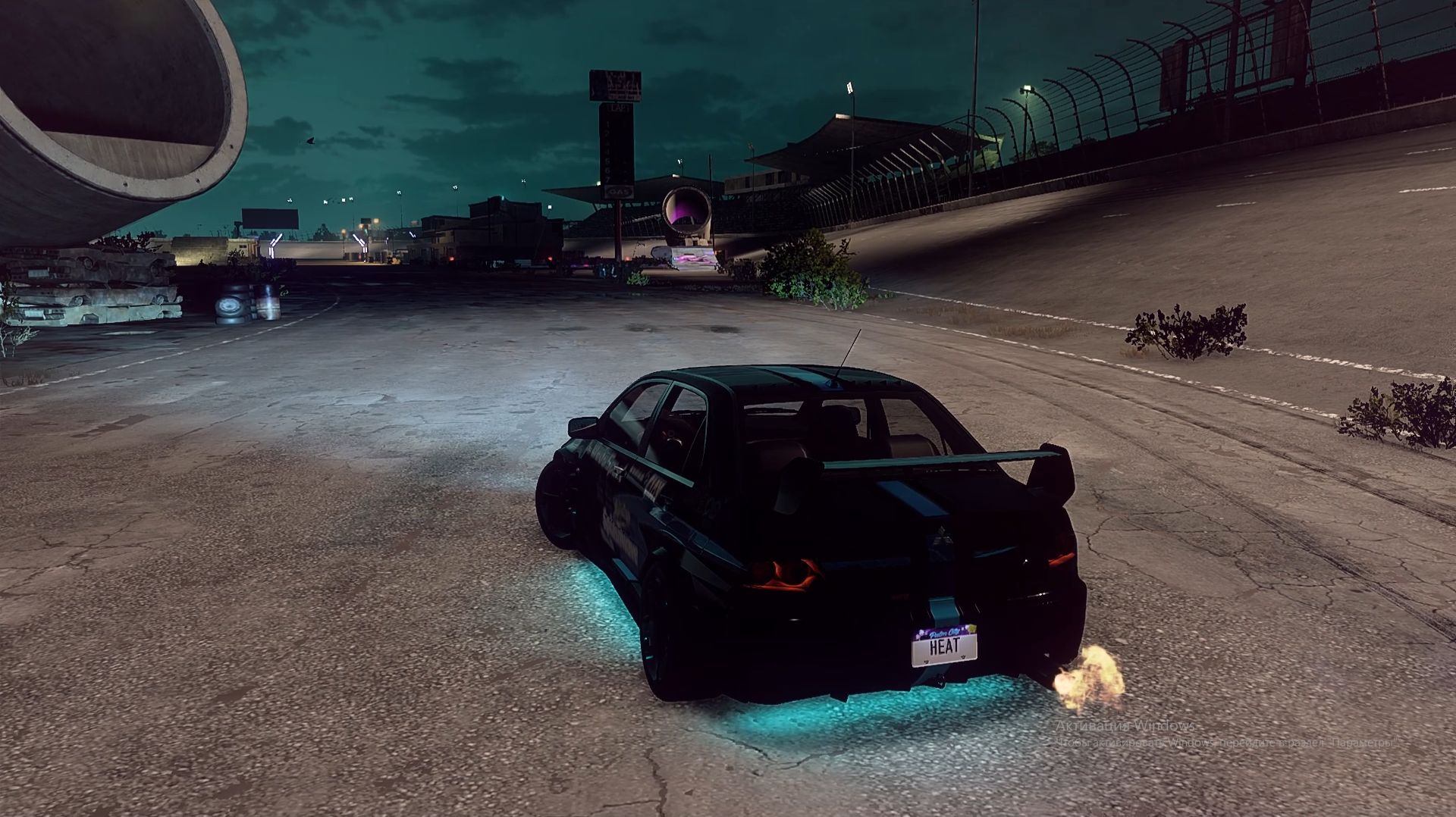 Need for Speed Heat Тюнинг MITSUBISHI Evolution 9 Mr