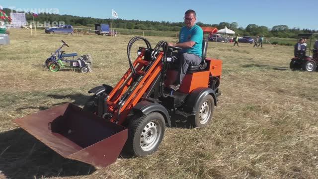 Самодельный погрузчик