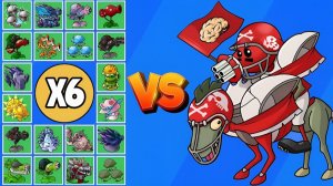 КРАСНЫЙ ФУТБОЛИСТ НА ЛОШАДИ ПРОТИВ РАСТЕНИЙ В PvZ FUSION МОДЕ | КТО ПОБЕДИТ? #pvz #fusion #zombick