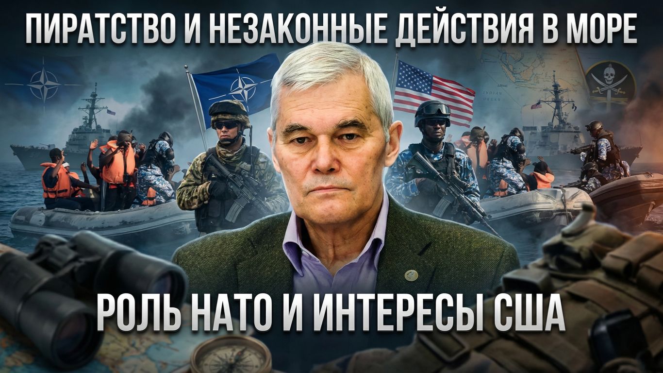 Константин Сивков | Пиратство и незаконные действия в море. Роль НАТО и интересы США смотреть онлайн