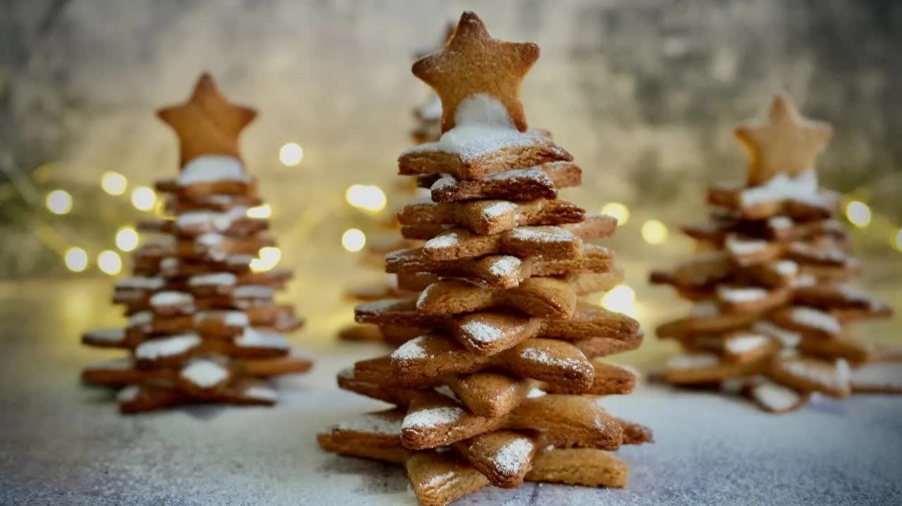 Имбирное Печенье ЕЛОЧКИ - более красивый и вкусный рецепт НОВОГОДНЕГО ПЕЧЕНЬЯ 2026 вы не увидите! смотреть онлайн