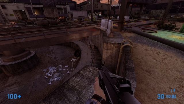 Black Mesa I Blue Shift Глава Пленный груз ч4