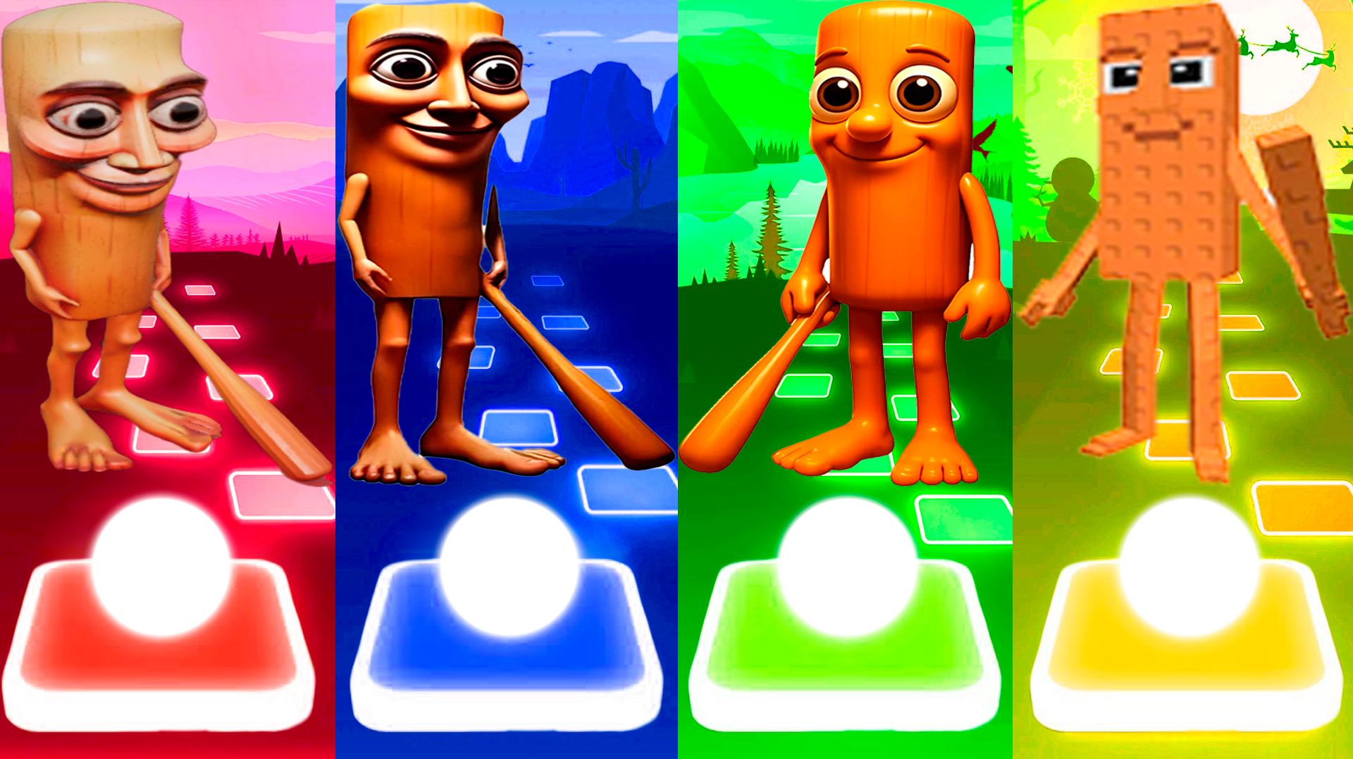 ТУН ТУН ТУН САХУР 🆚 ТУН ТУН ТУН САХУР 🆚 ТУН ТУН ТУН САХУР 🆚 ТУН ТУН ТУН САХУР | Tiles Hop №323 смотреть онлайн