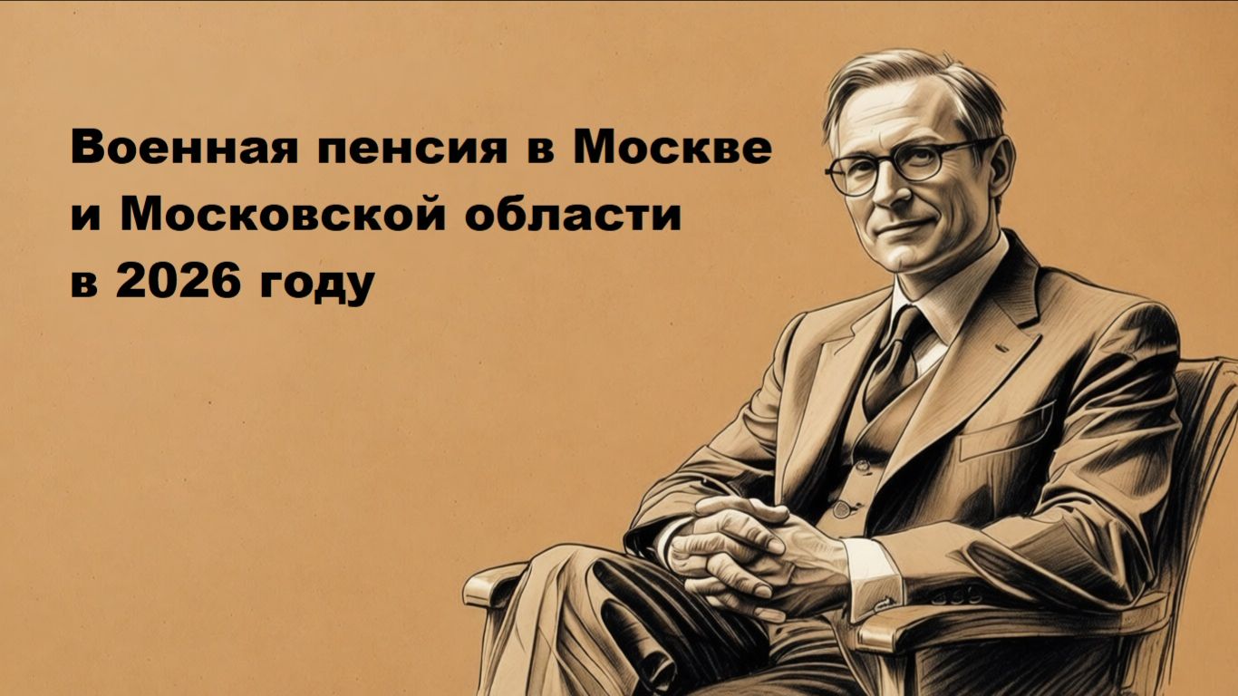 Военная пенсия в Москве и Московской области в 2026 году: региональные доплаты смотреть онлайн