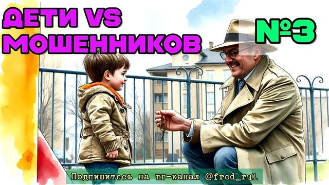 Дети против мошенников №3 [разговоры с мошенниками | фрод рулетка | антимошенники]