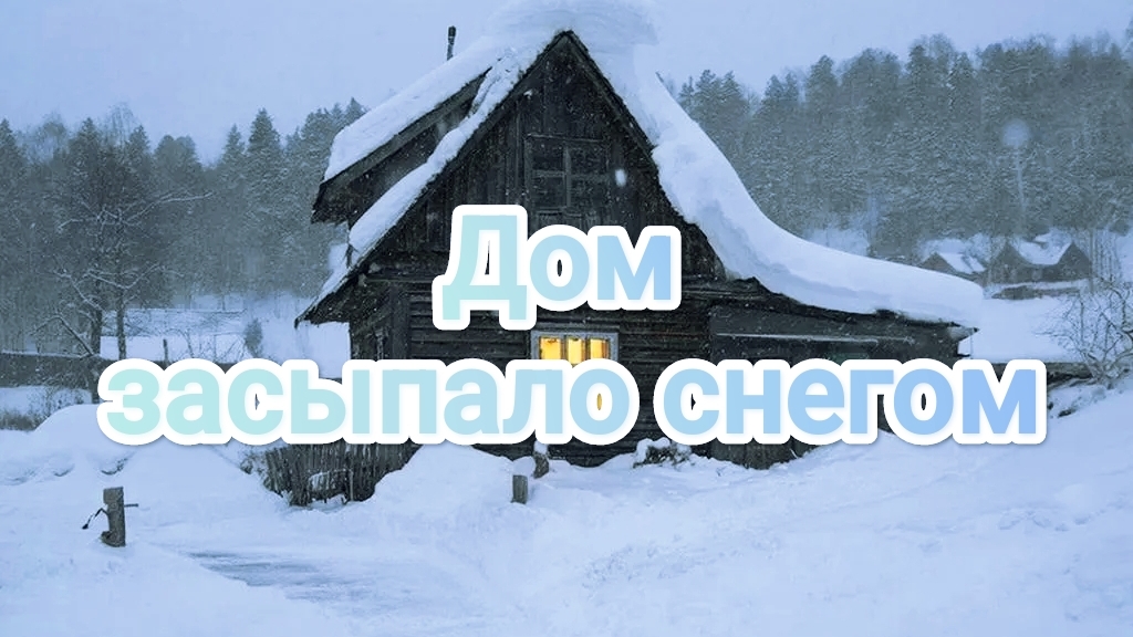 Дом засыпало снегом смотреть онлайн