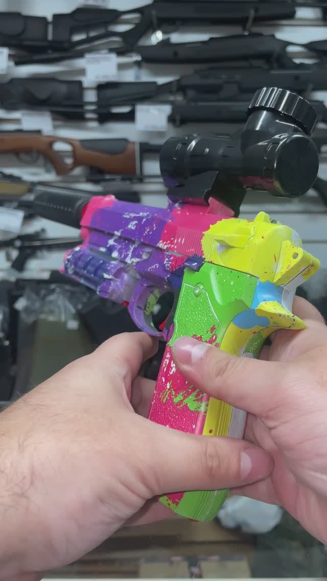 Орбизный пистолет Angry Ball B92 Skulls