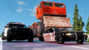 МАШИНКИ ВИДЕО ПРО МАШИНКИ СИМУЛЯТОР КРАШ-ТЕСТА ПОГОНЯ ЗА ГРУЗОВИКОМ ИГРУШКИ МАШИНКИ