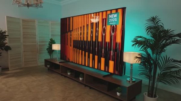 Hisense RGB MiniLED 116UXQ - большое качество на большом экране!