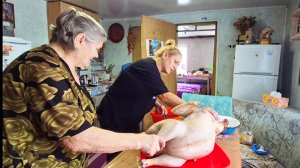 Домик в деревне,Убрали последнего индюка,Простая семья на Алтае