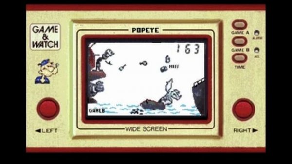 Popeye (Handheld Game) - Game B