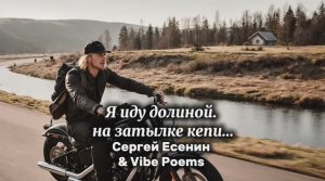 Я иду долиной. На затылке кепи…Сергей Есенин & Vibe Poems