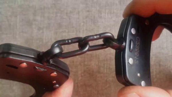 HYDRAULIC PRESS VS POLICE HANDCUFFS