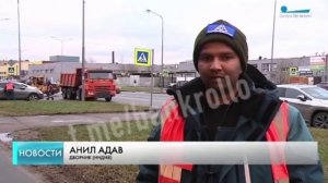 В Петербурге уже появились целые бригады дворников из Индии. Всего в городе работает около 3 тысяч и