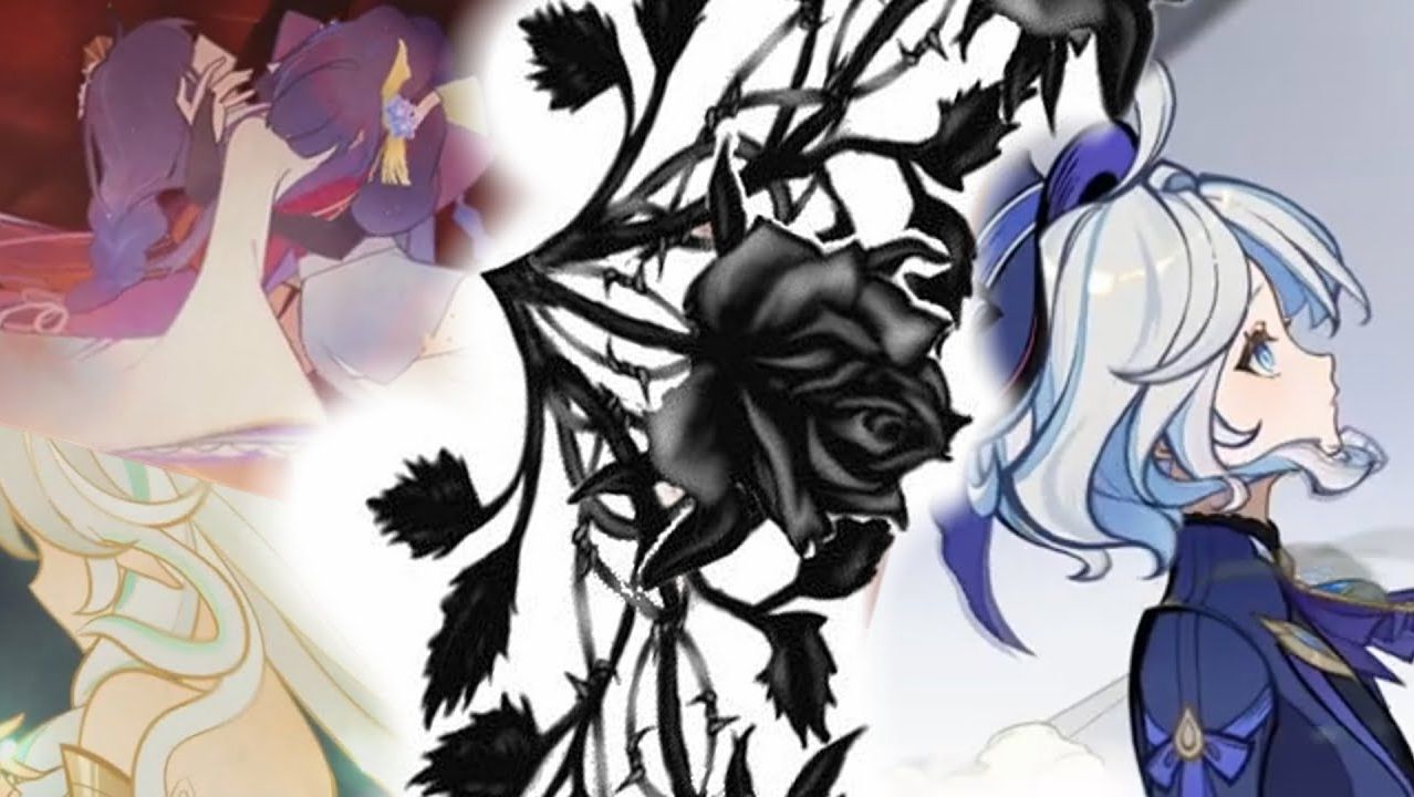 Genshin impact|| Проклятье мертвых роз смотреть онлайн