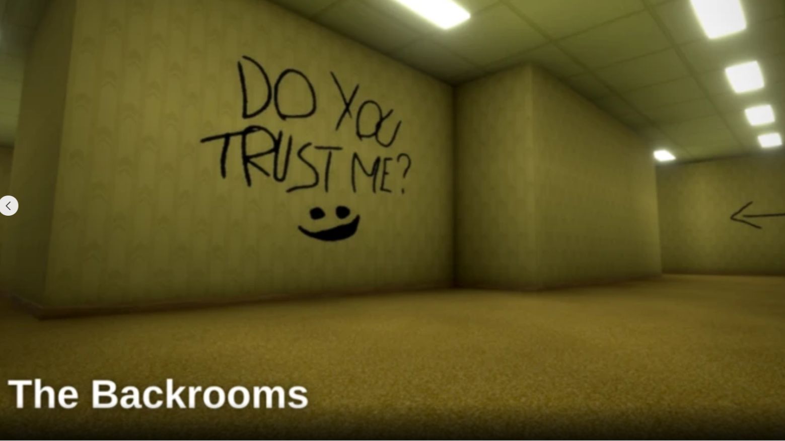 The Backrooms Roblox полное прохождение