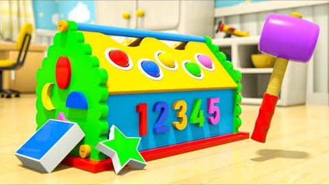 Песня «Учим цифры, цвета и формы» — детские стишки и песенки смотреть онлайн