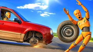 Механические поломки и автокатастрофы #1 😱 | BeamNG.Drive|Бемиджи Драйв