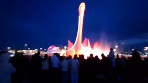 СОЧИ РОССИЯПОЮЩИЕ ФОНТАНЫ В ОЛИМПИЙСКОМ ПАРКЕ
