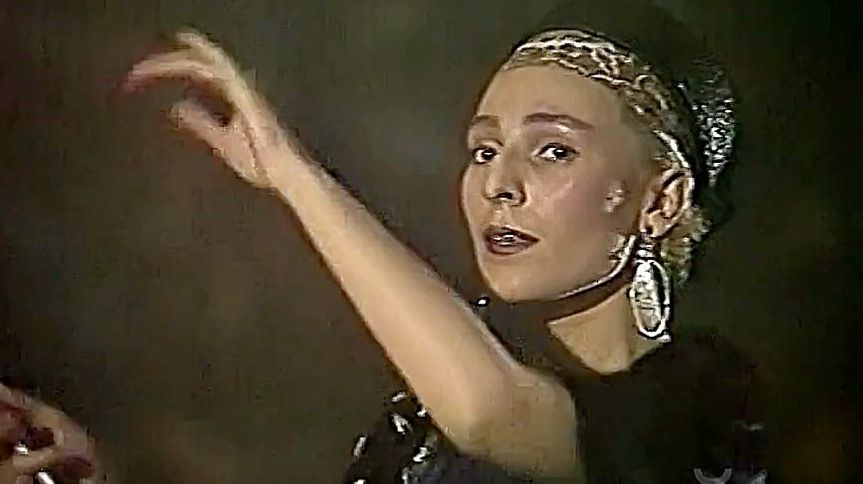 Матч-Реванш - НАШЕ ВРЕМЯ vs ЖАННА АГУЗАРОВА с песней НЕЗАБУДКА :1989: смотреть онлайн