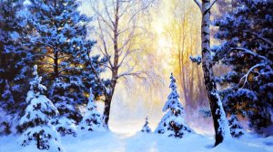 Зимние пейзажи художника Вадима Зайнуллина