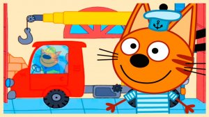 Три кота - Мультфильм три кота - Смотреть мультики три кота